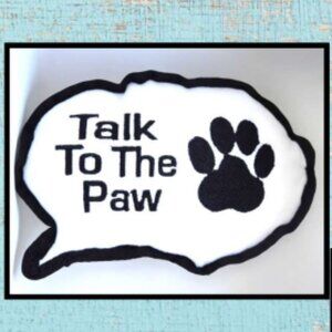 Tail Talk Plush Toys  w/Squeaker